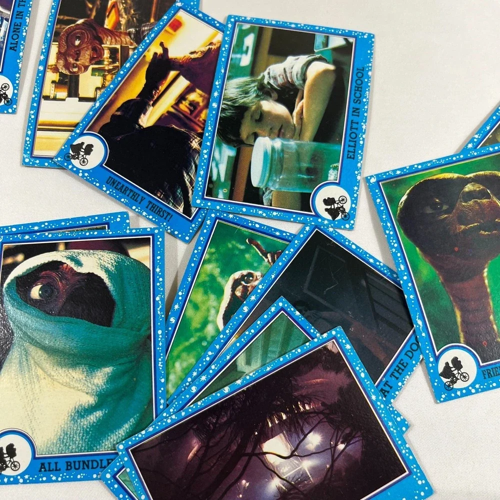 1982‎ Topps ET The Extra Terrestrial Vintage Trading Card Lot 19 Cards 80s Movie